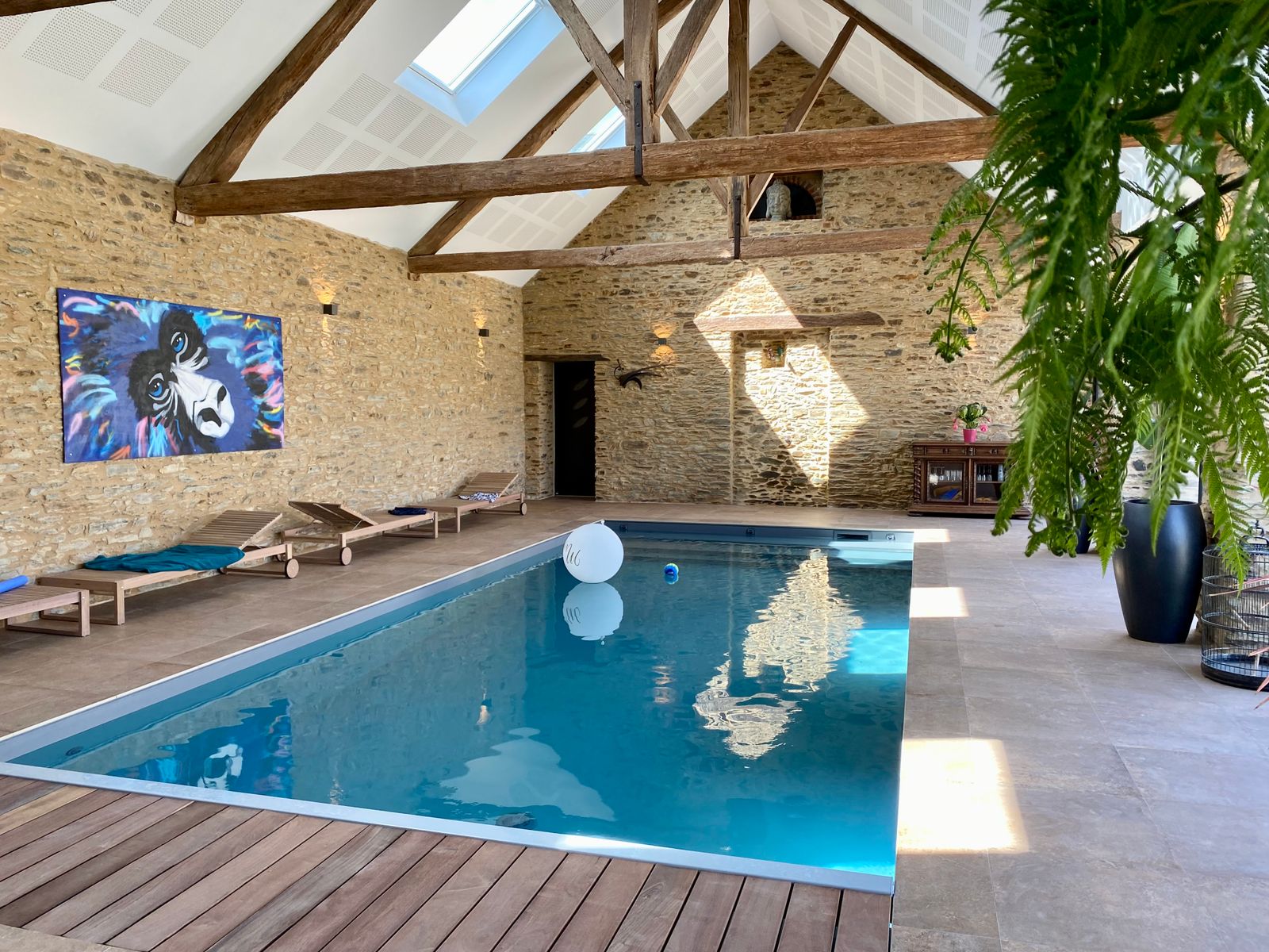 Gîte O'Pool Nort avec piscine intérieure chauffée proche Nantes